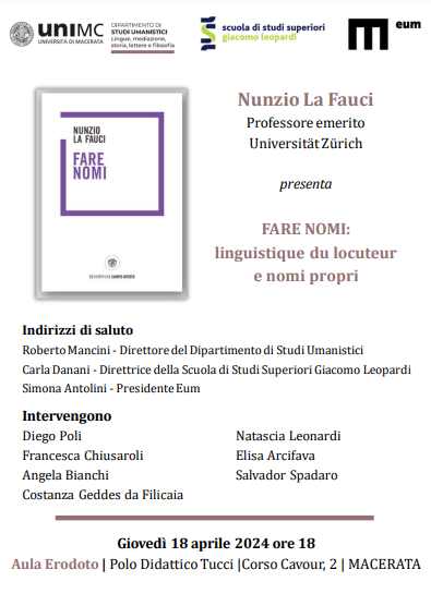 Fare nomi