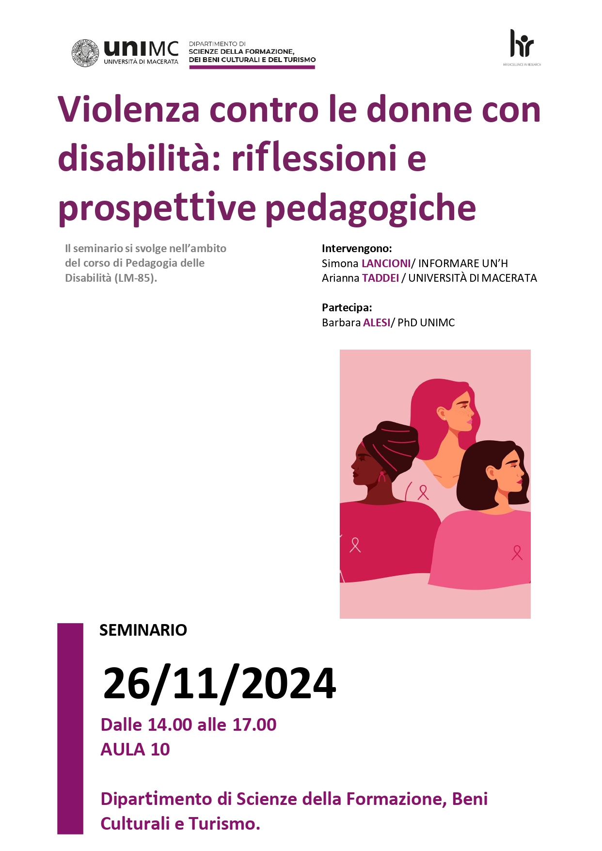 Violenza contro le donne con disabilità: riflessioni e prospettive pedagogiche. 